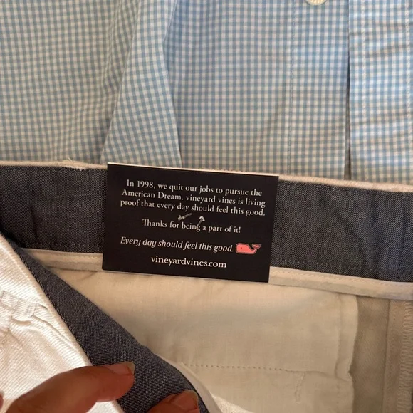 Vineyard Vines White Chinos Chinos & Khakis